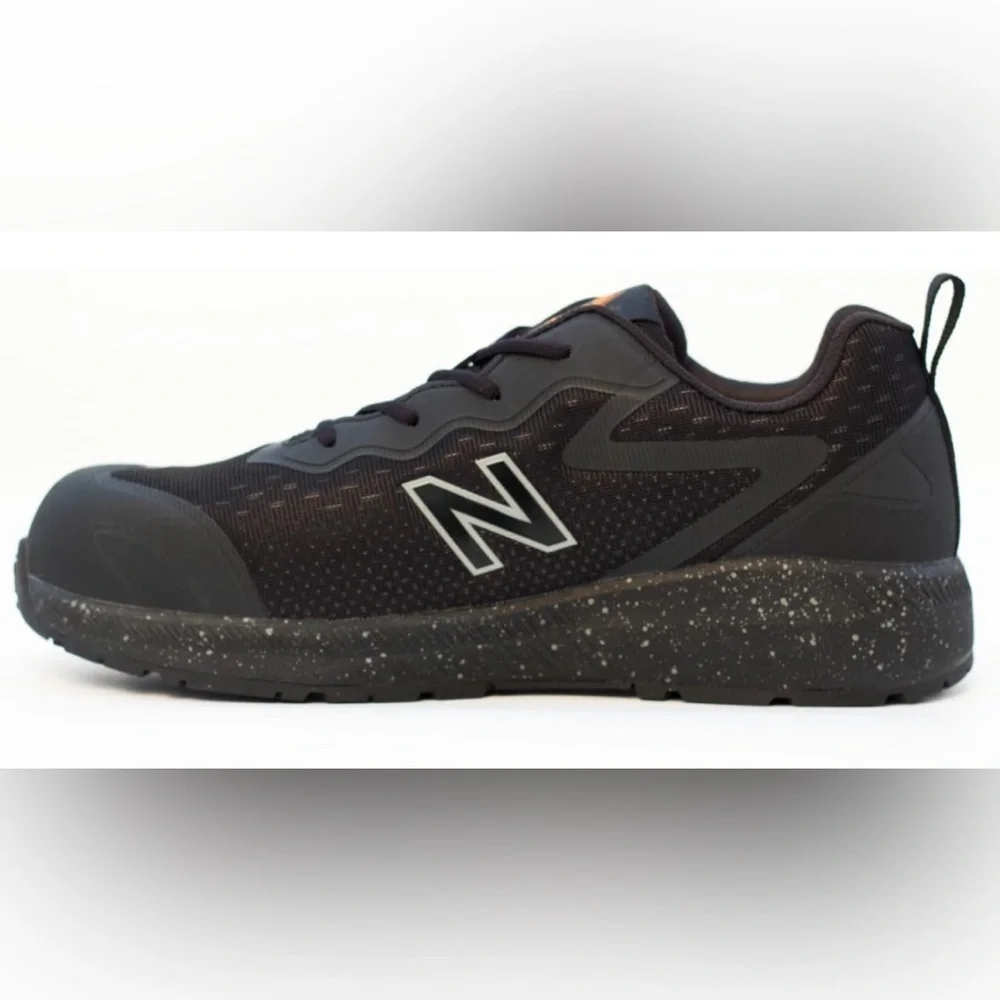 NEW- New Balance Logic Composite Toe Men's Industrial Work Shoes, Black, Size 14 - Picture 4 of 13